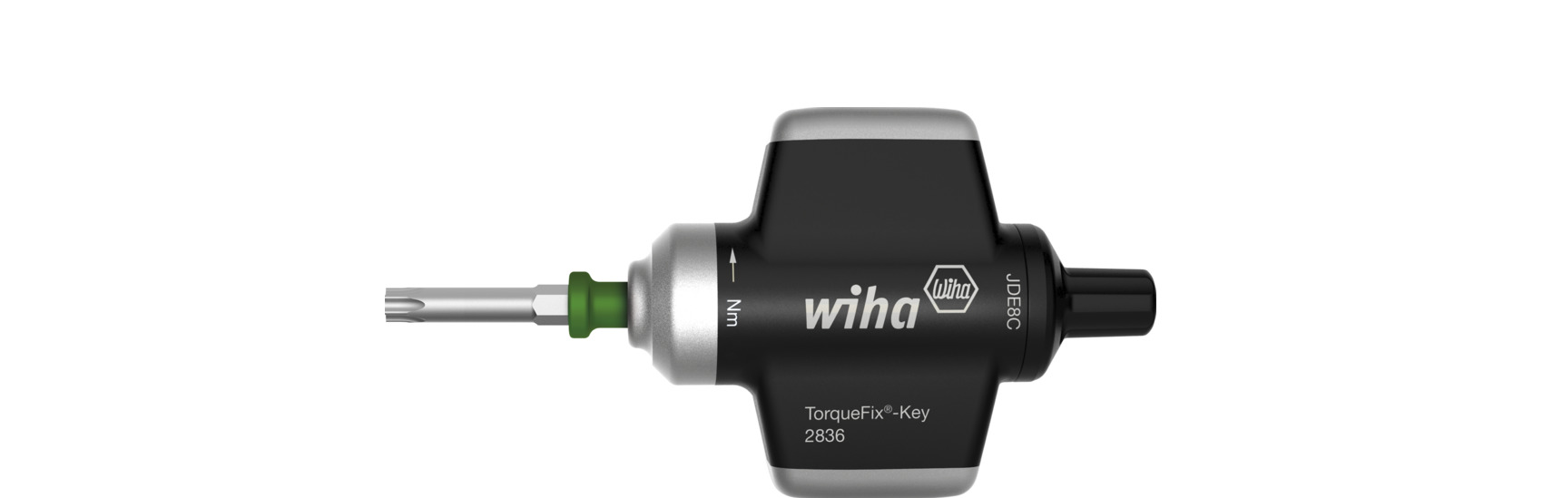 Wiha Vridmomentskruvmejsel med nyckelgrepp TorqueFix® Key för inställd vridmomentsbegränsning 1.2 Nm (10142)
