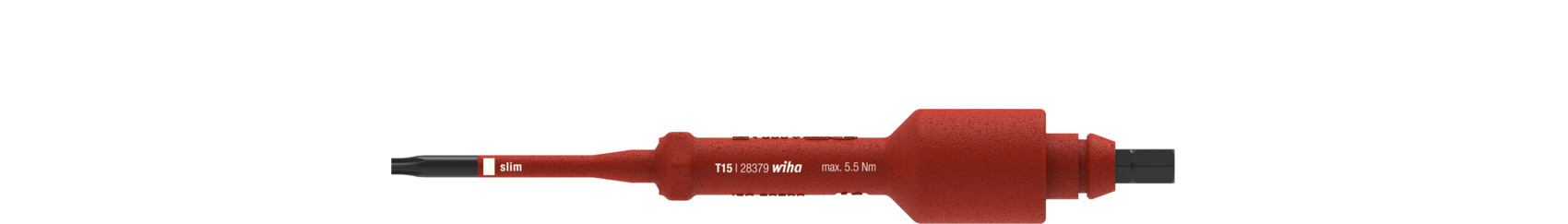 Wiha Vändbar klinga electric TORX® för vridmomentskruvmejsel med t-handtag electric T15 x 136 mm (38931)
