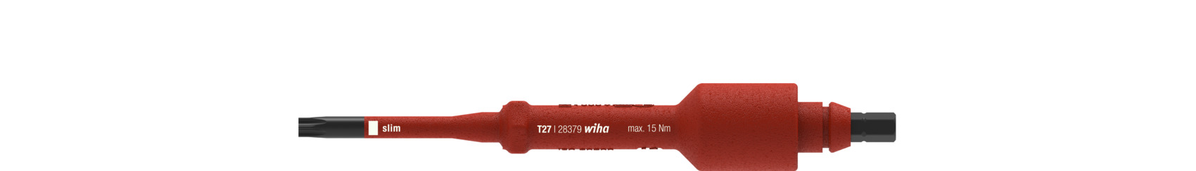 Wiha Vändbar klinga electric TORX® för vridmomentskruvmejsel med t-handtag electric T27 x 136 mm (38934)