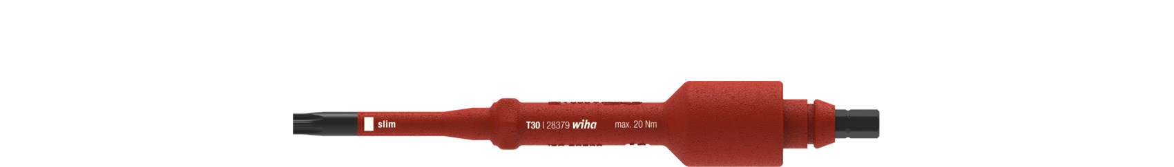 Wiha Vändbar klinga electric TORX® för vridmomentskruvmejsel med t-handtag electric T30 x 136 mm (38935)