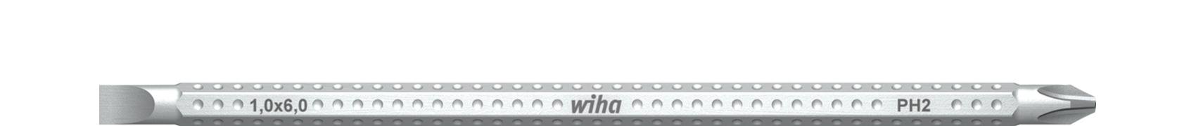 Wiha Vändbar klinga SYSTEM 6 spår, Phillips 6.0 mm, PH2, 150 mm (00666)