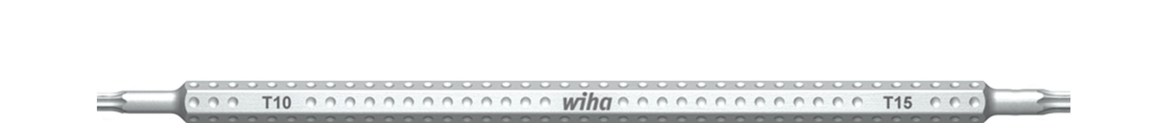 Wiha Vändbar klinga SYSTEM 6 TORX® T7, T9, 150 mm (00655)