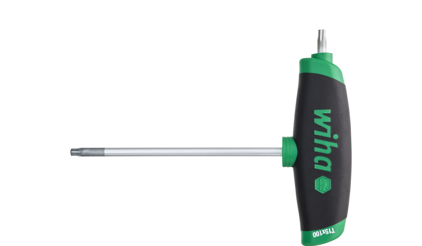 Wiha Insexnycklar med t-handtag ComfortGrip TORX® med sidokraftuttag, mattförkromat T40 (45452)