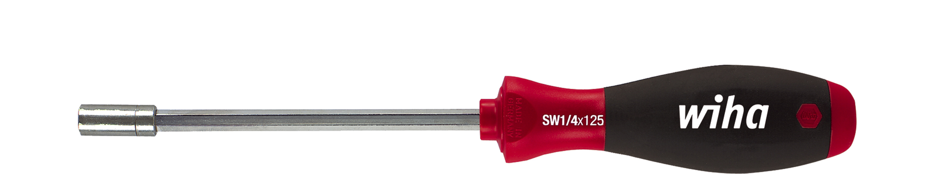 Wiha Skruvmejsel med bitshållare SoftFinish magnetisk 1/4