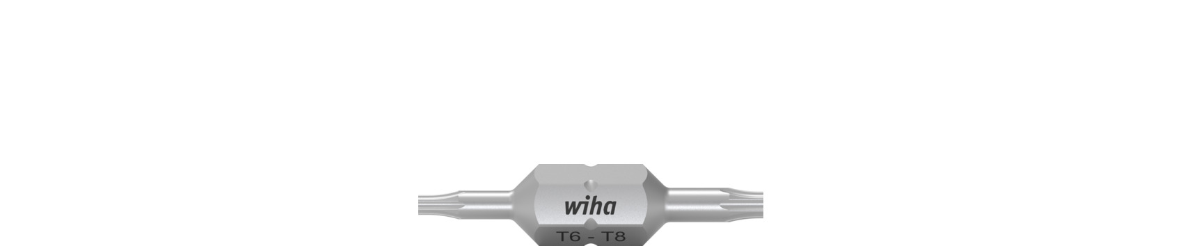 Wiha Bitsats dubbelbits TORX® (T6/T8) 10 delar i box (43866)