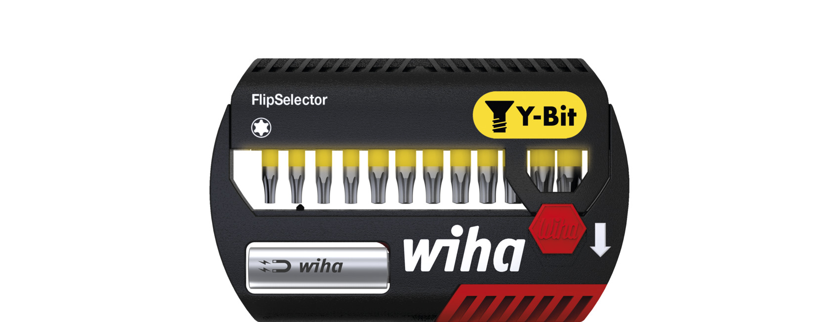 Wiha Bitsats FlipSelector Y-bits 25 mm TORX® 13 delar 1/4