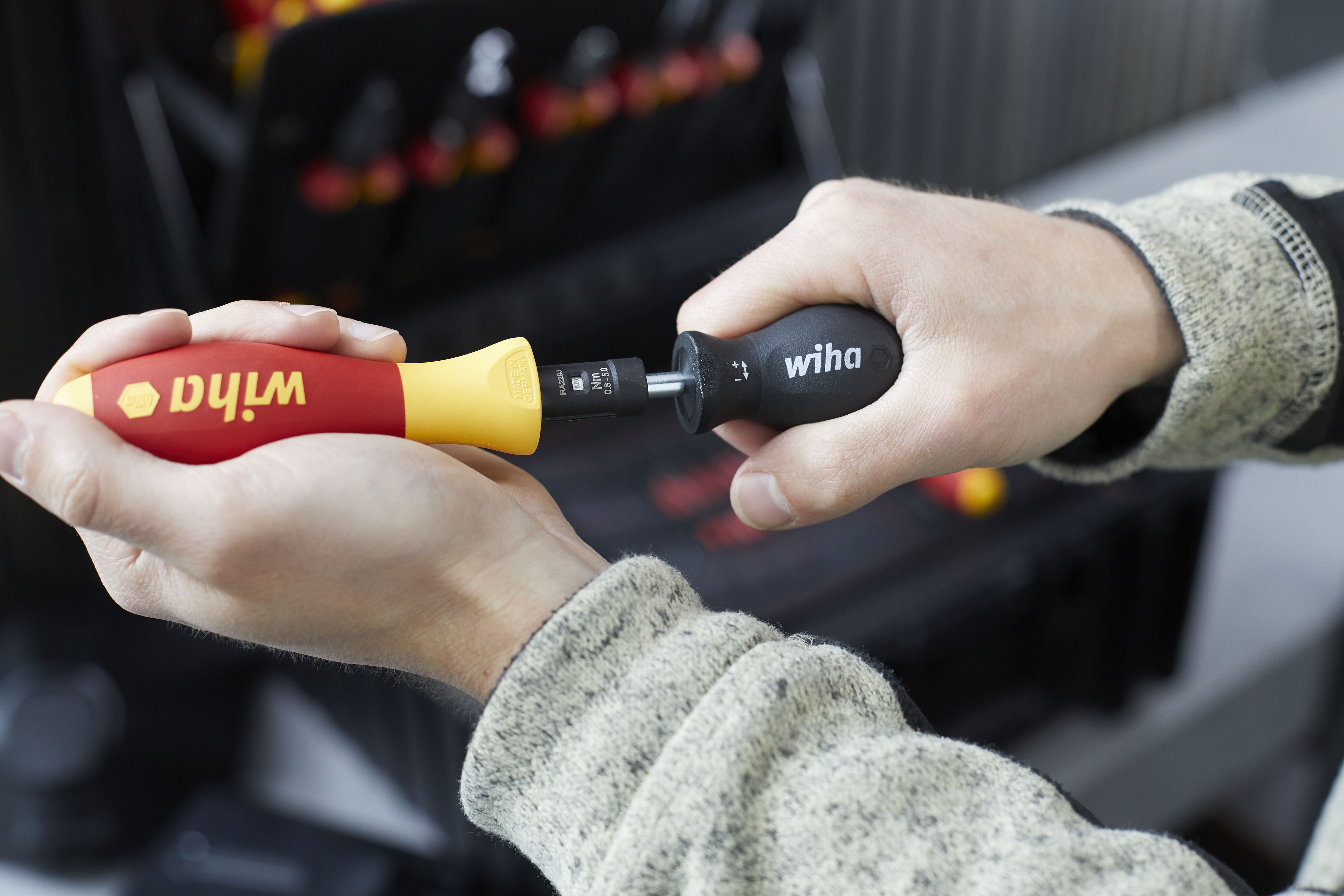 Wiha Vridmomentskruvmejsel TorqueVario®-S electric variabelt inställbar vridmomentsbegränsning 2 - 7 (26627)