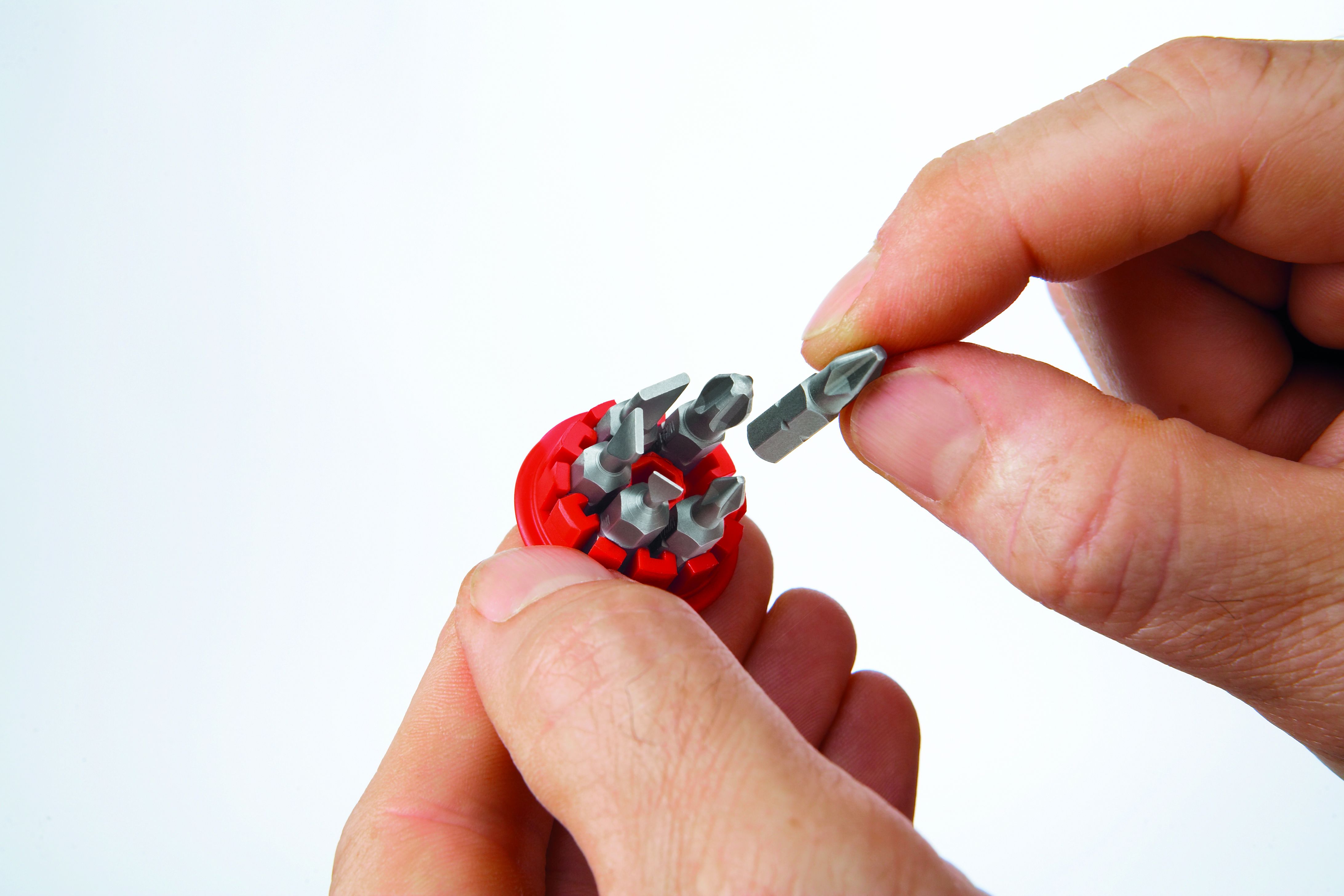 Wiha Skruvmejsel med bitsmagasin, magnetisk TORX® med 6 bits, Stubby 1/4