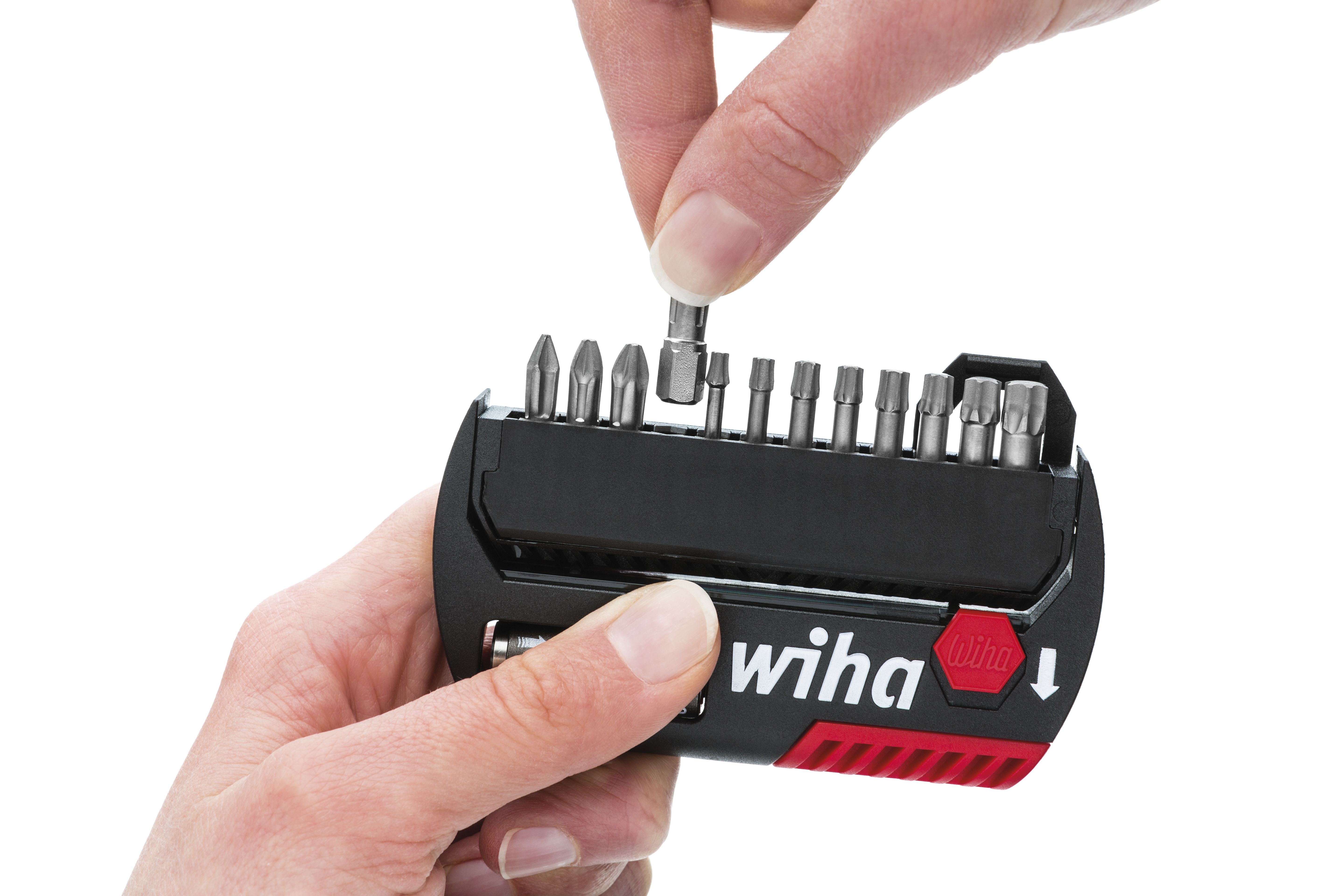 Wiha Bitssats FlipSelector, standard, 25 mm TORX® 13 delar, 1/4