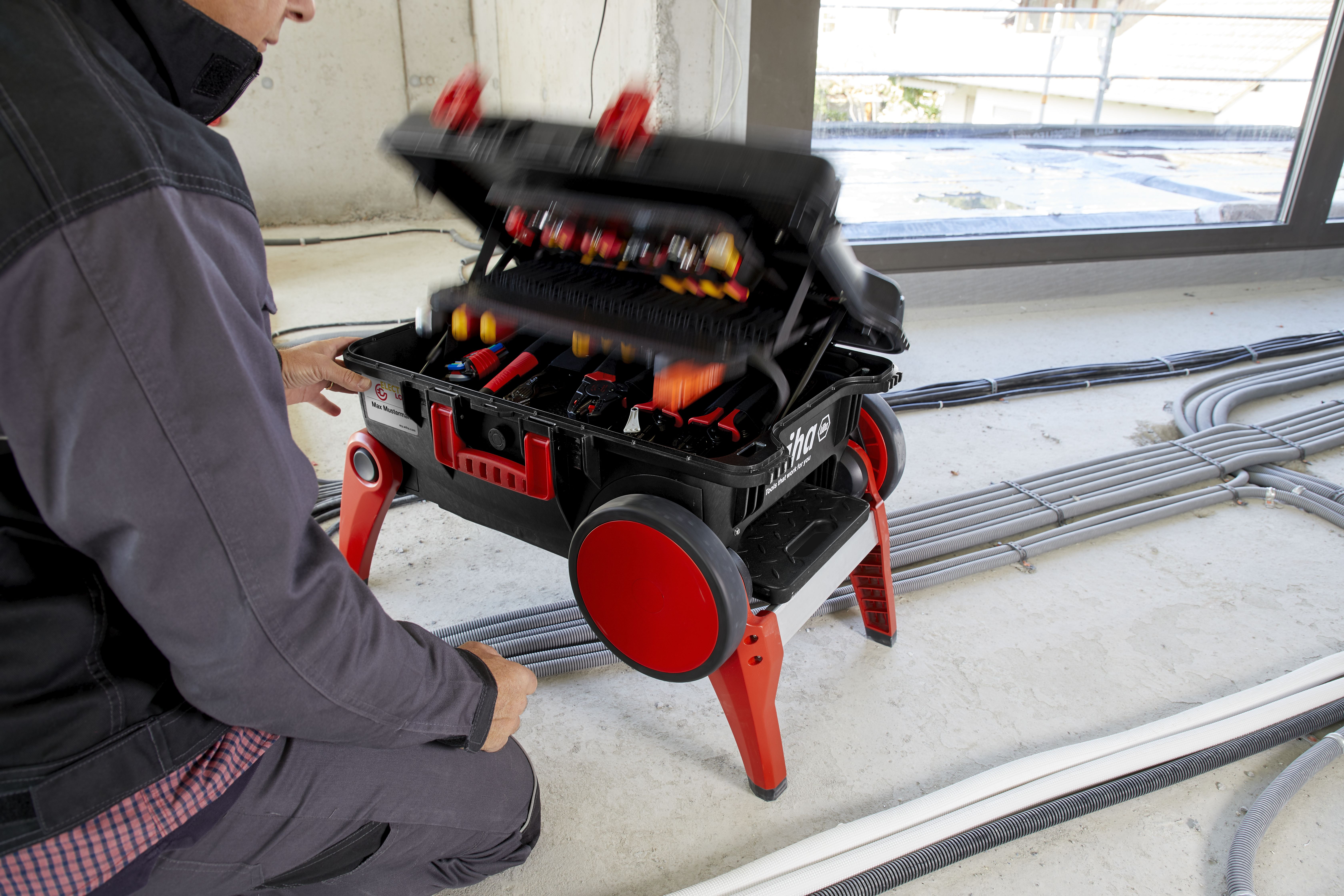 Wiha Verktygsväsksats XXL III electric blandat 104 delar inkl. verktygsväska (44128)
