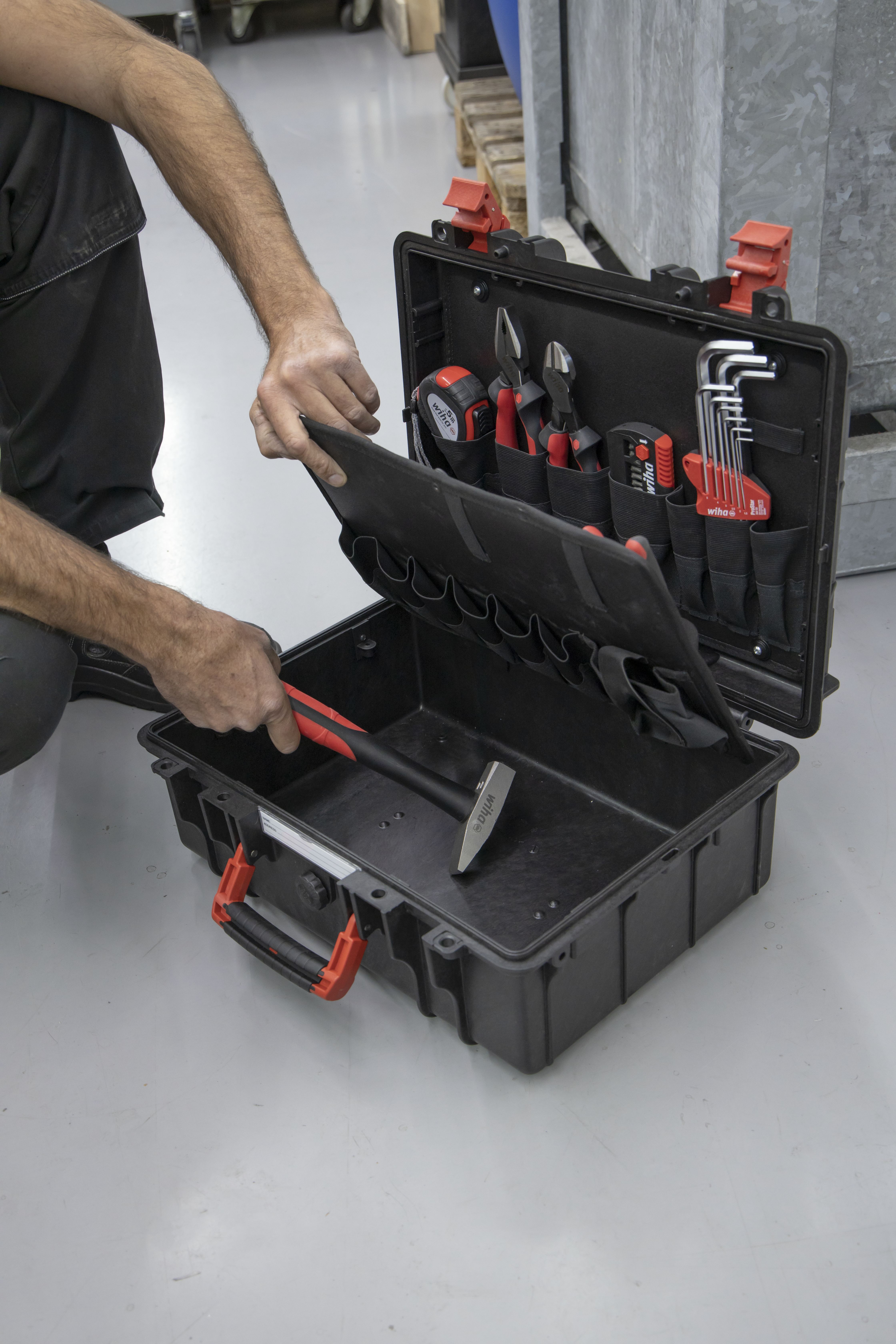 Wiha Verktygsväska Basic sats L mechanic 36 delar (45531)