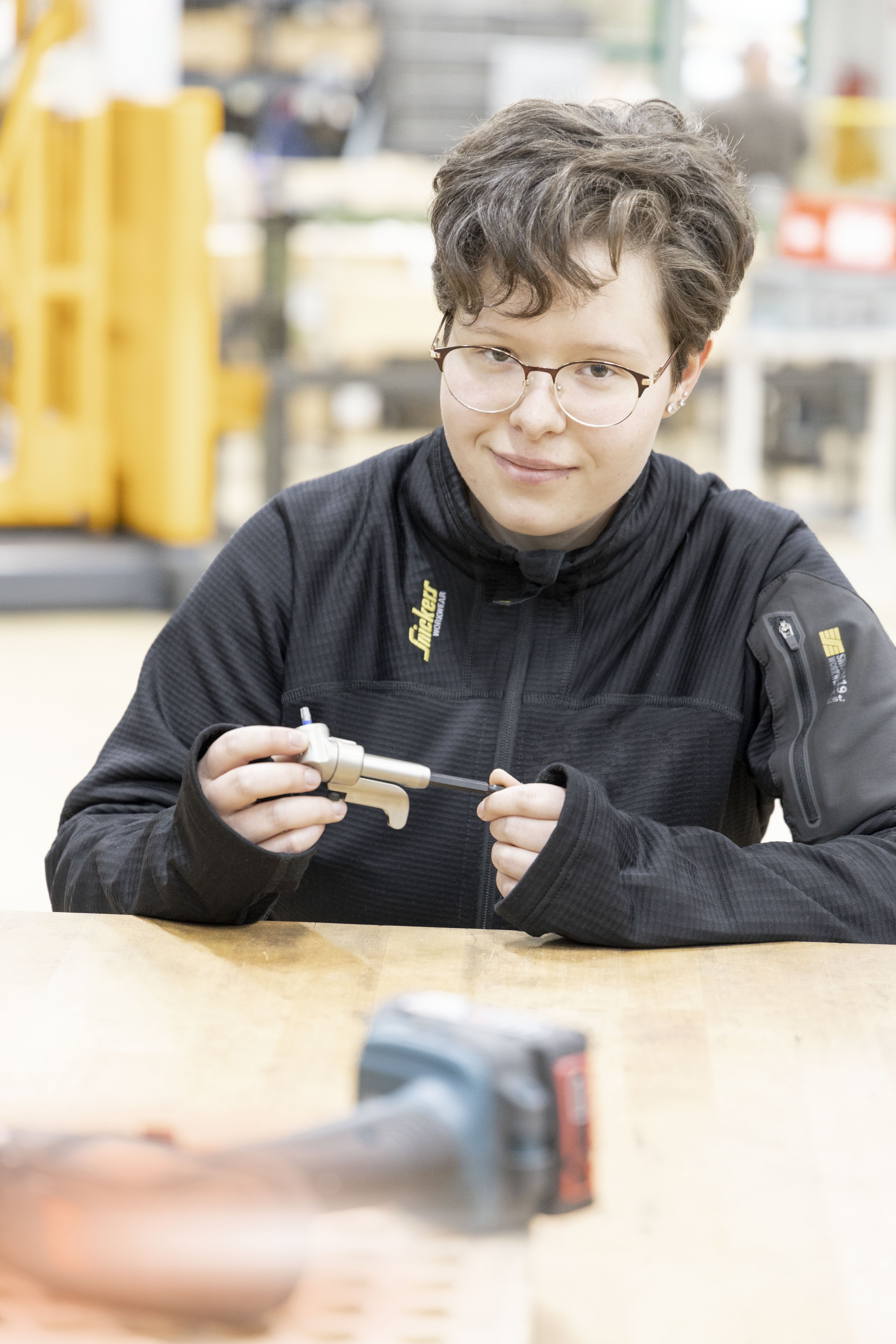 Wiha Vinkelskruvdragare med bitshållare, magnetisk 1/4