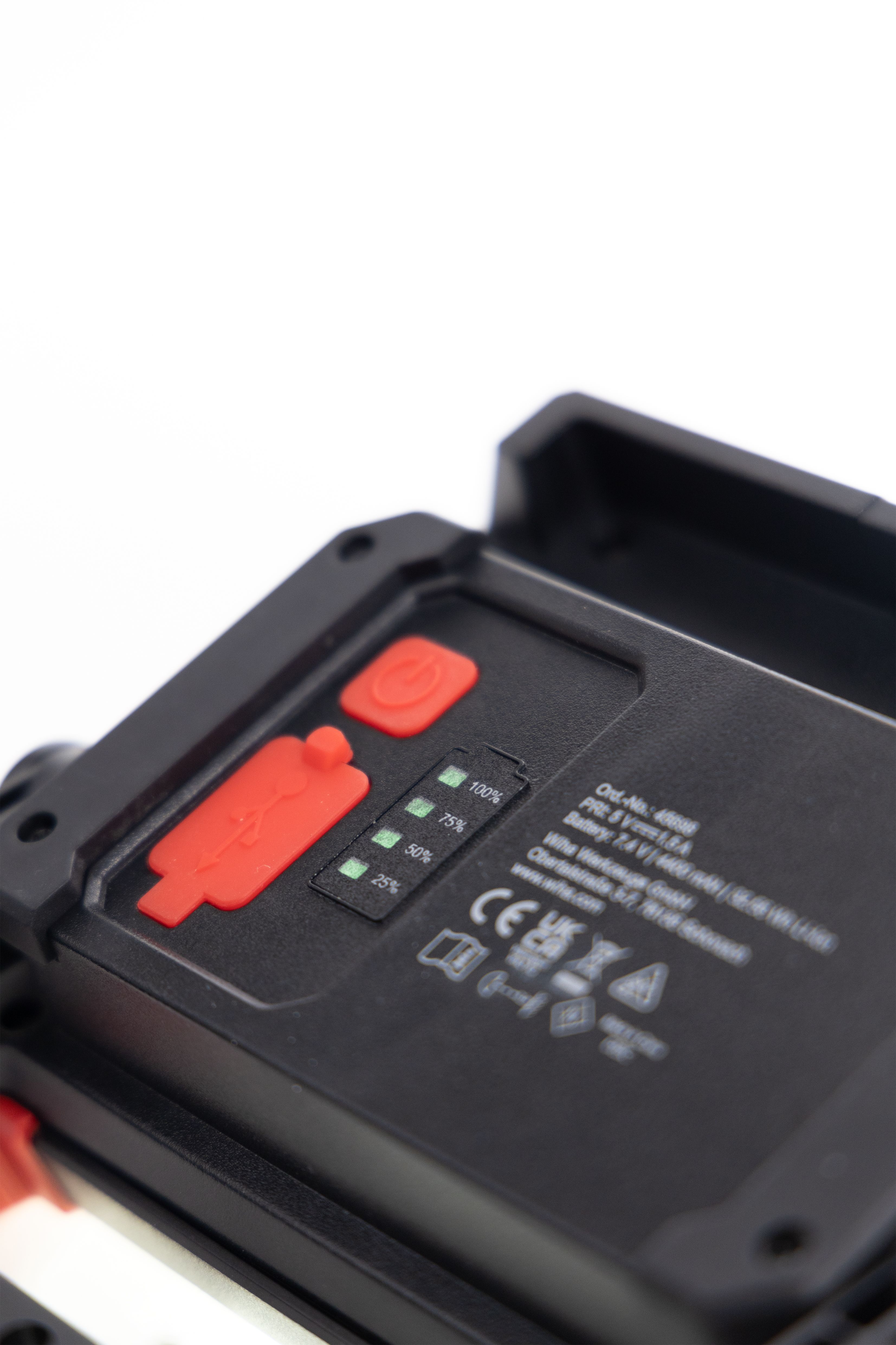 Wiha Batteri-byggstrålkastare 30 W, 3 000 lm (45698)