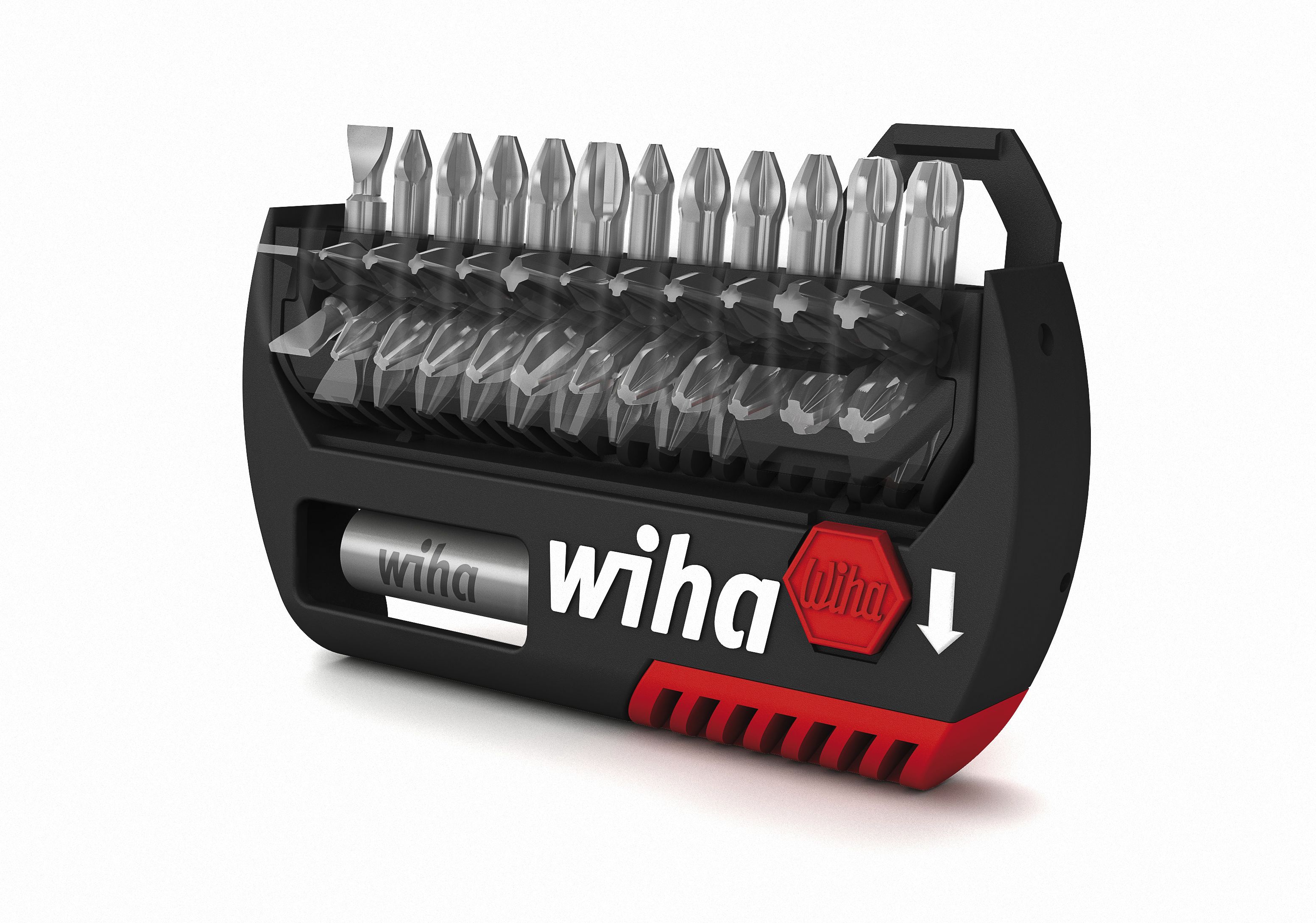 Wiha Bitssats FlipSelector, standard, 25 mm TORX® 13 delar, 1/4