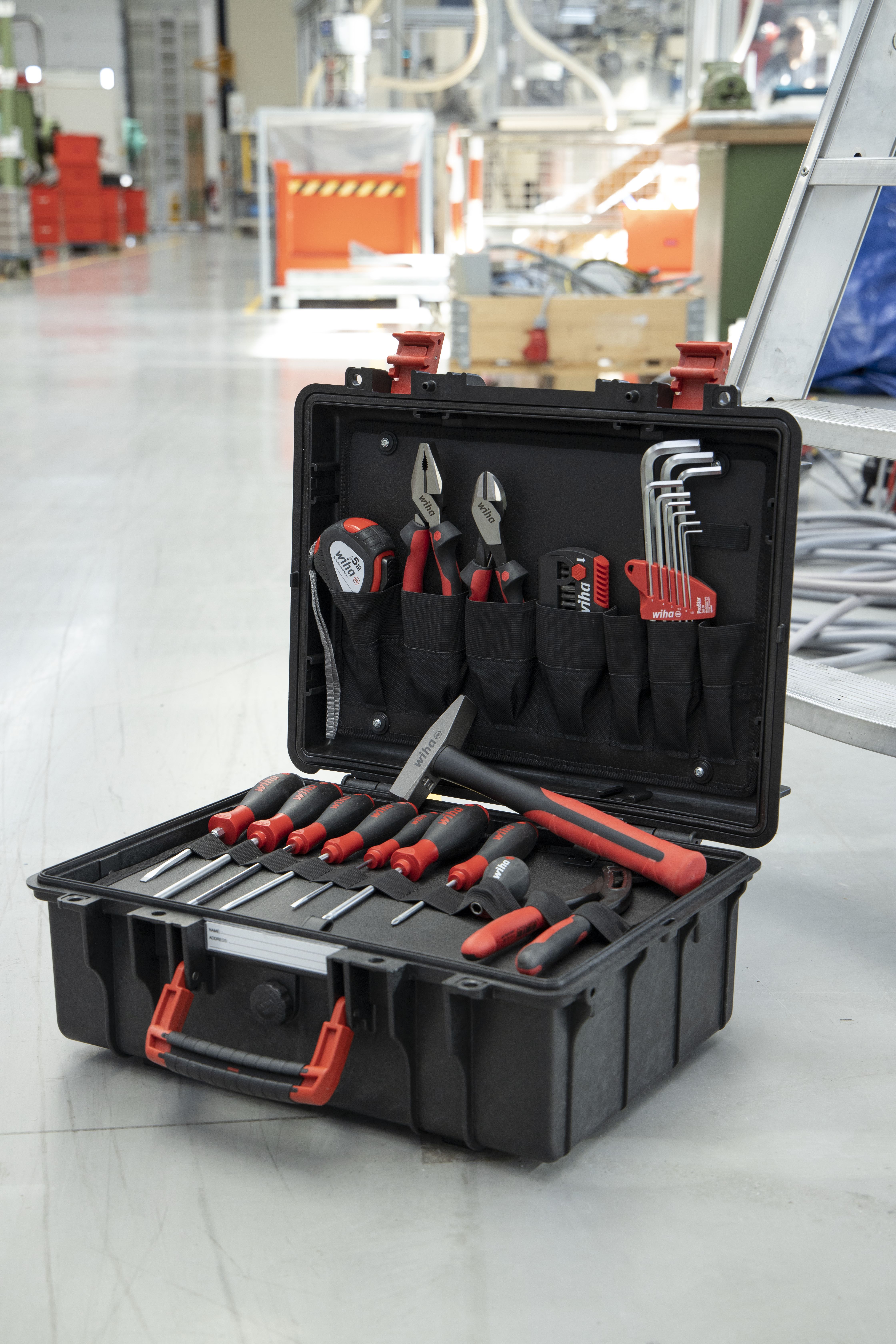 Wiha Verktygsväska Basic sats L mechanic 36 delar (45531)