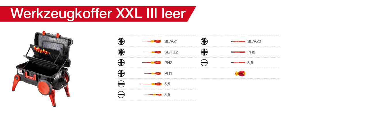 Wiha Verktygsväska XXL III tom (44129)