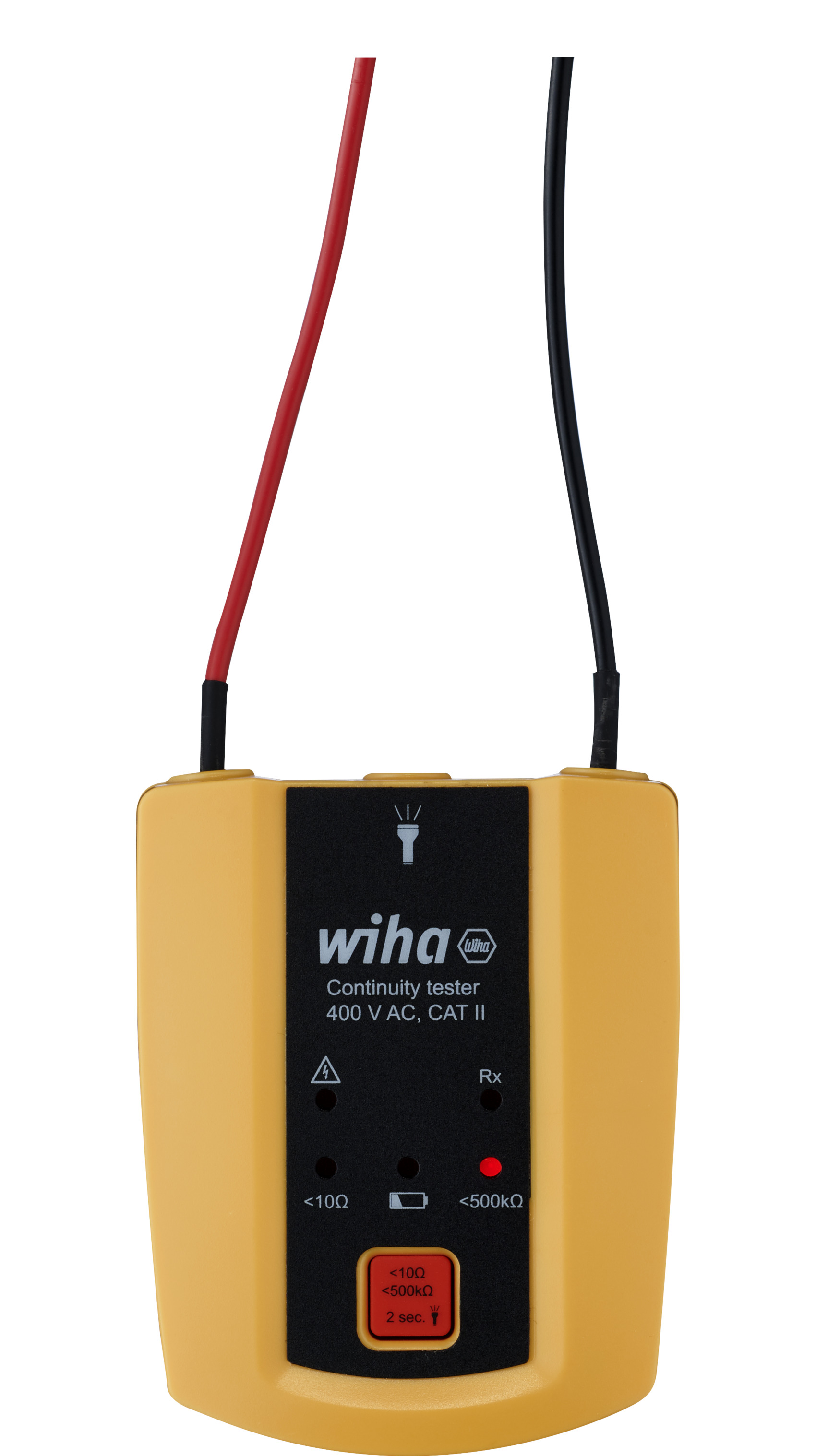 Wiha Kontinuitetsprovare till 400 V AC, CAT II inkl. 2x AAA-batterier (45222)