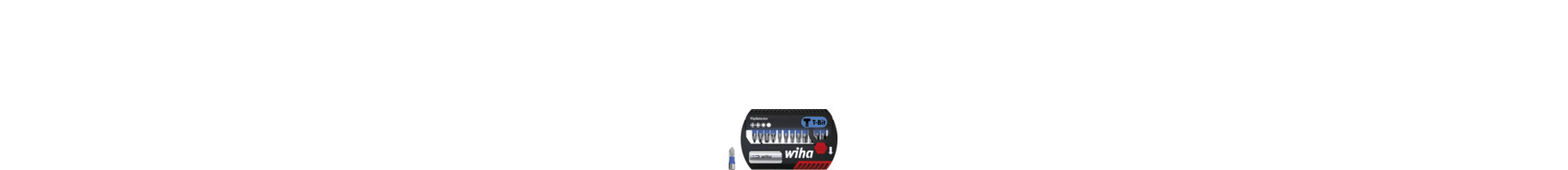 Wiha Bitsats FlipSelector T-bits 25 mm blandat 13 delar 1/4