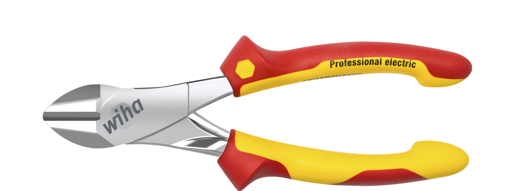 Wiha Kraftsidavbitare Professional VDE med DynamicJoint® med till- och frånkopplingsbar öppningsfjäder 180 mm, 7