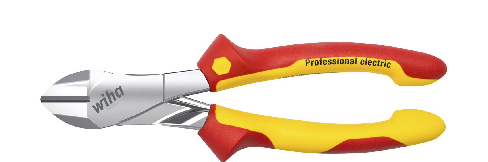 Wiha Kraftsidavbitare Professional VDE med DynamicJoint® med till- och frånkopplingsbar öppningsfjäder 180 mm, 7