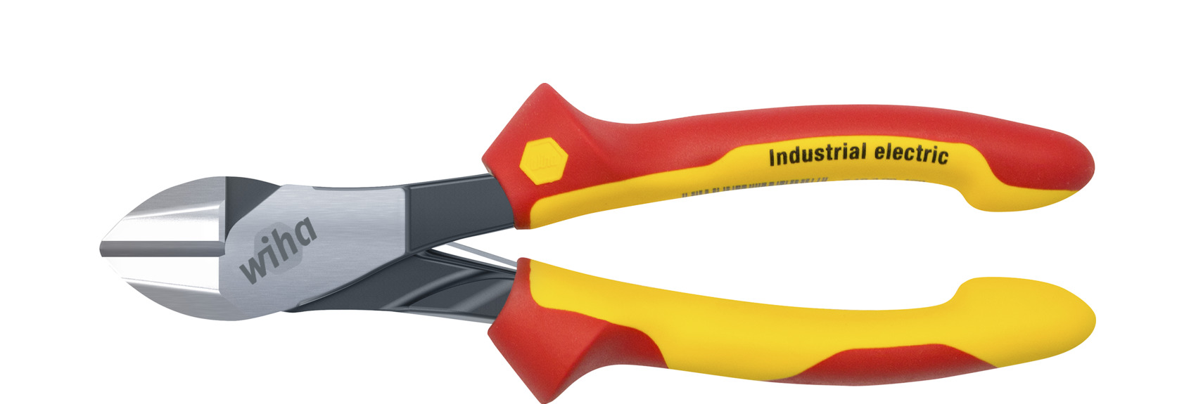 Wiha Kraftsidavbitare Industrial VDE med DynamicJoint® med till- och frånkopplingsbar öppningsfjäder 160 mm, 6 1/2