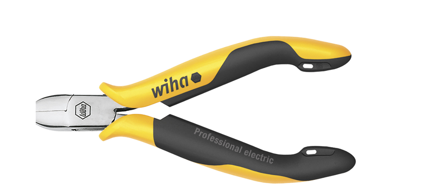 Wiha Sidavbitare Professional ESD brett, halvrunt huvud med liten facett 115 mm, 4 1/2